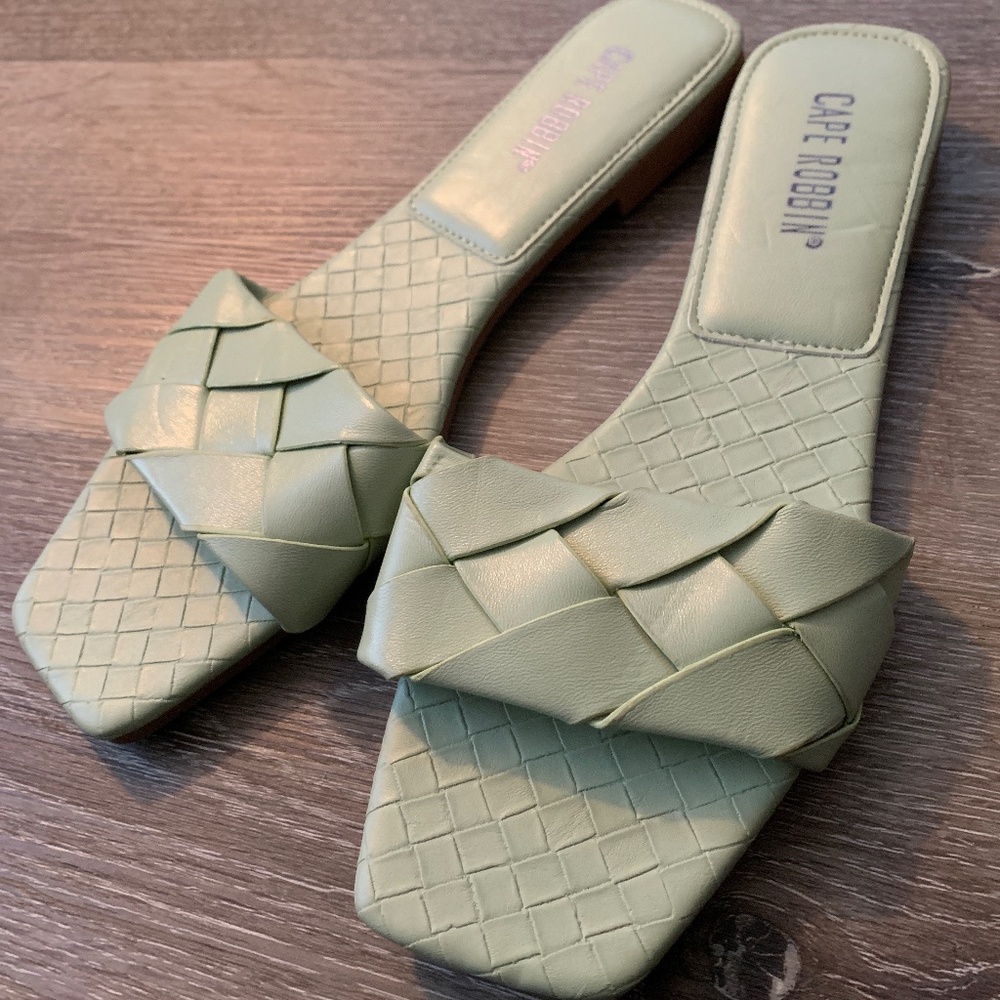 Mint Green Sandals